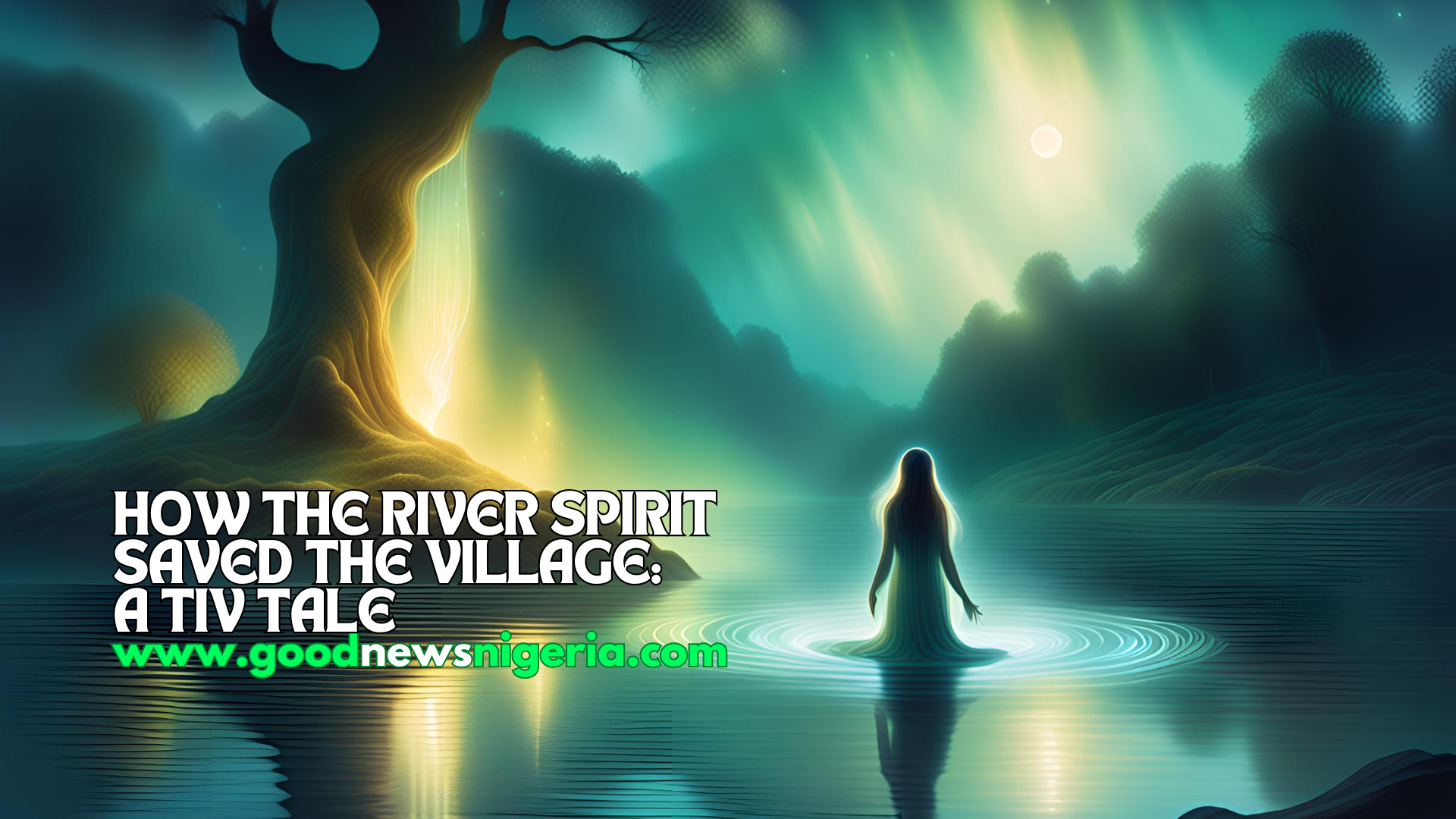 How the River Spirit Saved the Village: A Tiv Tale