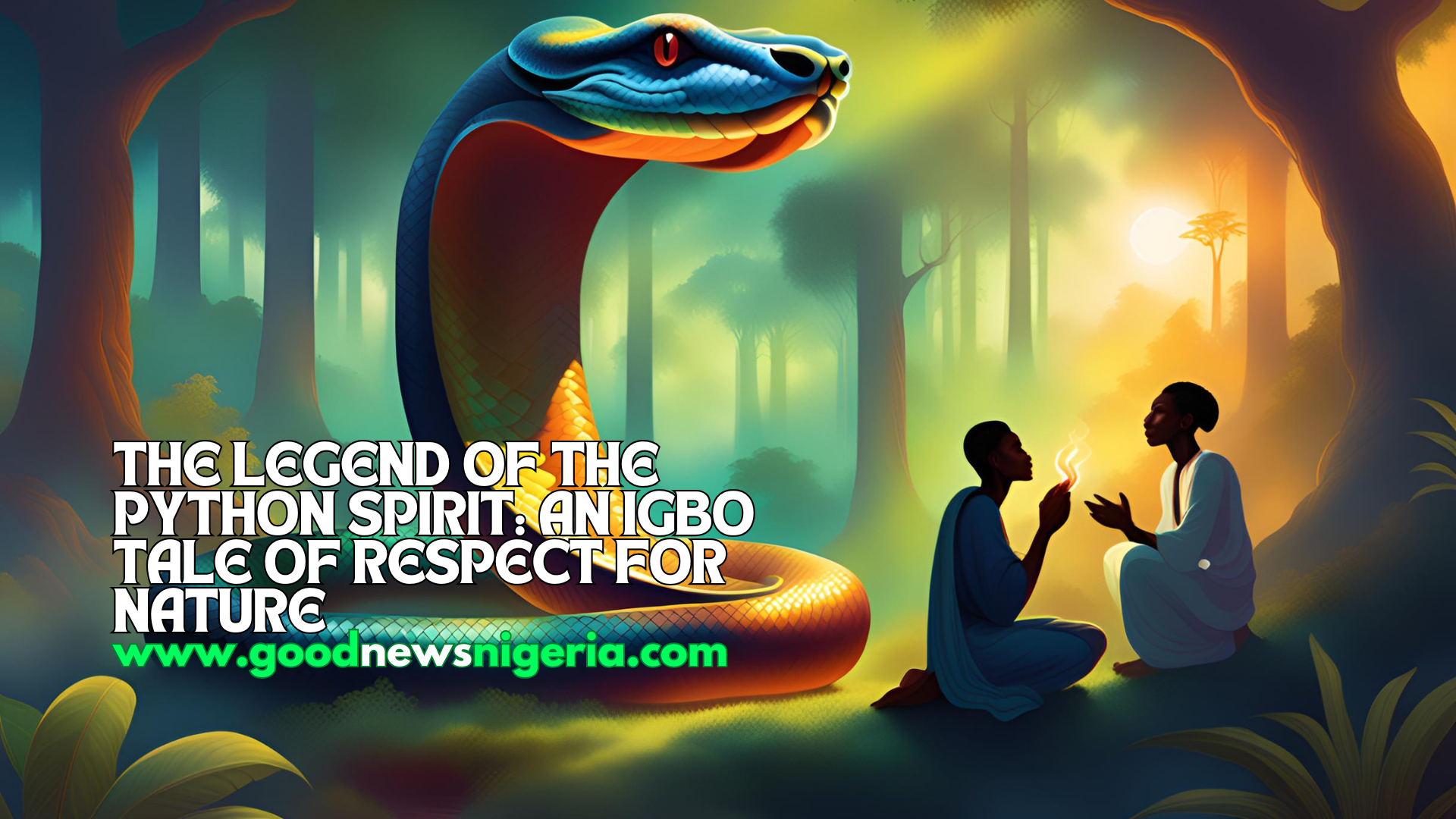 The Legend of the Python Spirit: An Igbo Tale of Respect for Nature