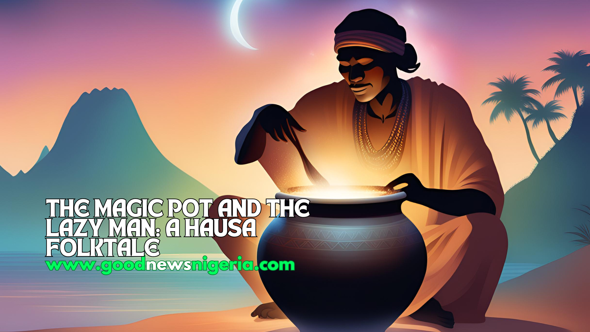 The Magic Pot and the Lazy Man: A Hausa Folktale