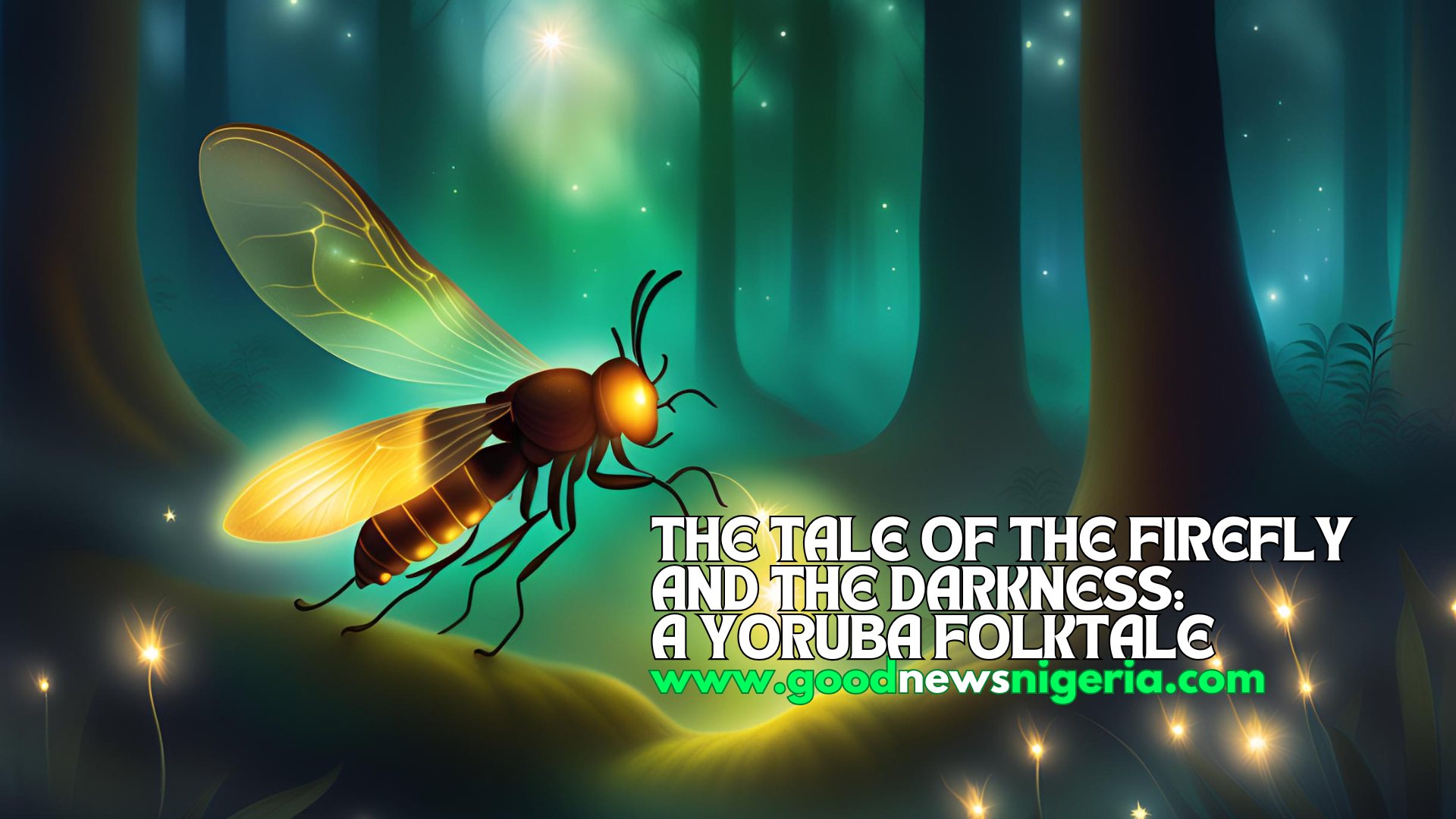 The Tale of the Firefly and the Darkness: A Yoruba Folktale