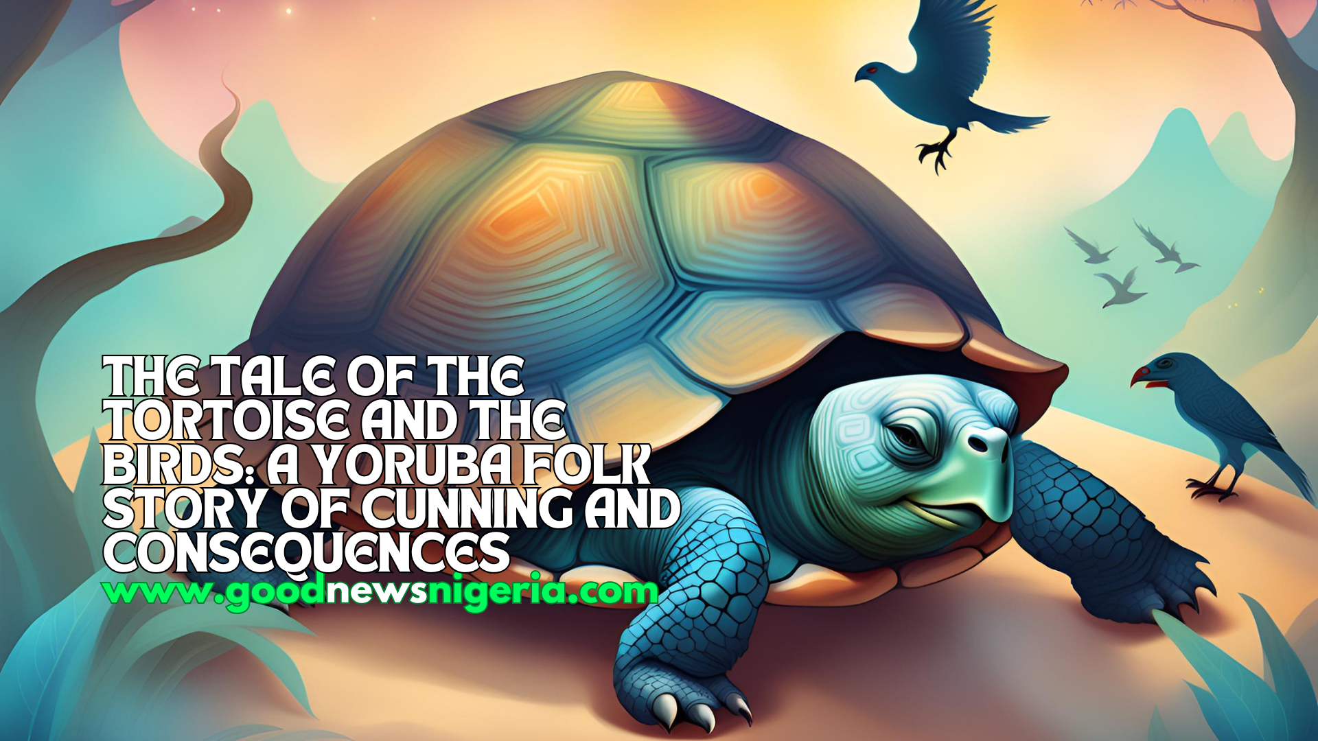 The Tale of the Tortoise and the Birds: A Yoruba Folk Story of Cunning and Consequences